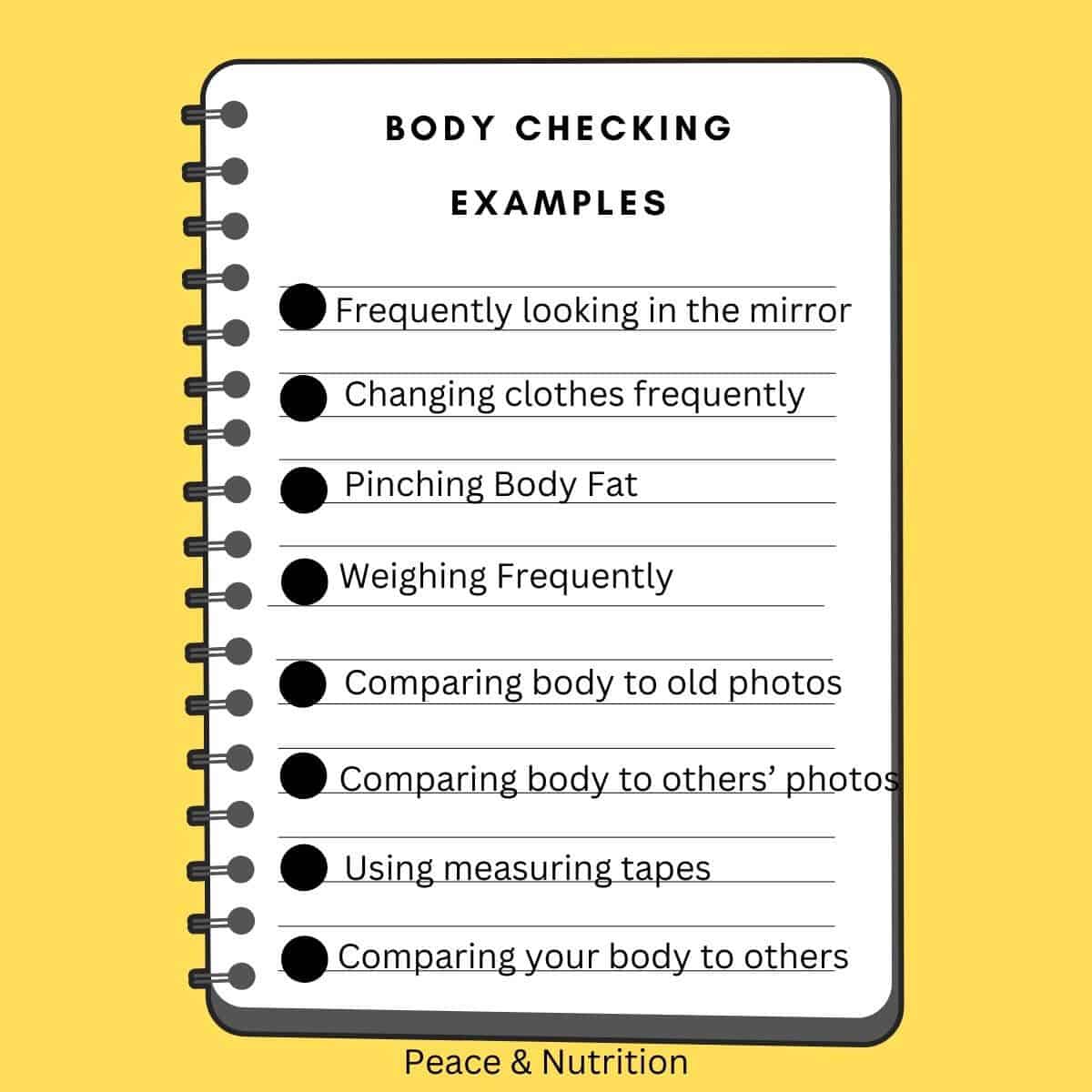 How To Stop Body Checking | The Eating Disorder Vault™