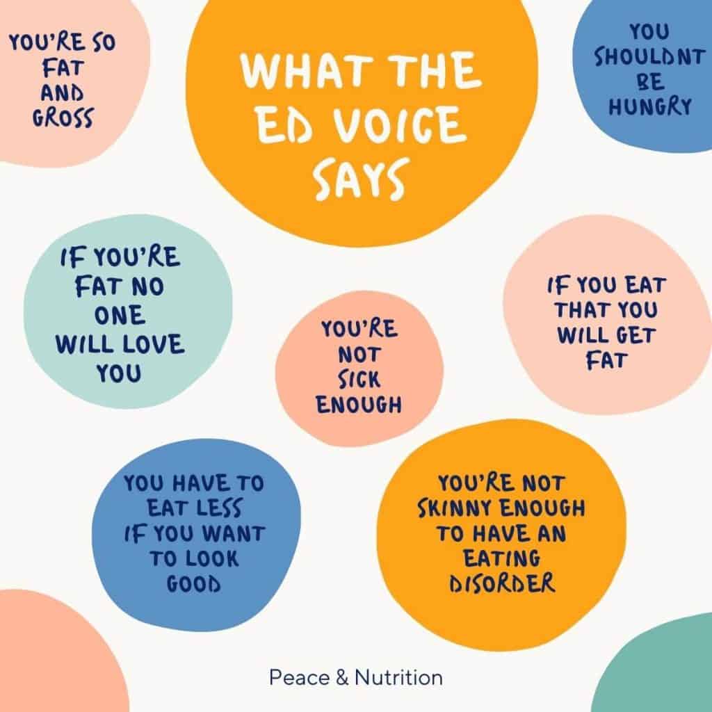 infographic of what the ed voice says